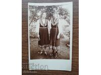 Стара снимка Царство България - Жени в носии