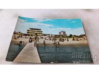 Carte poștală Sunny Beach View 1961