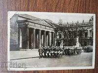 Carte poștală Regatul Bulgariei - paradă la Berlin