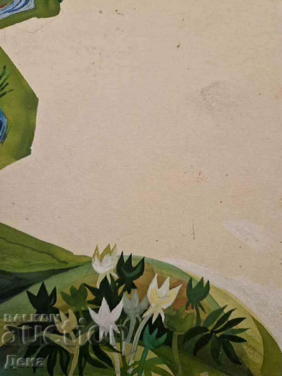 Костадинка Миладинова илюстрация 1977г. - 5