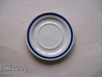 Old Bulgarian porcelain saucer