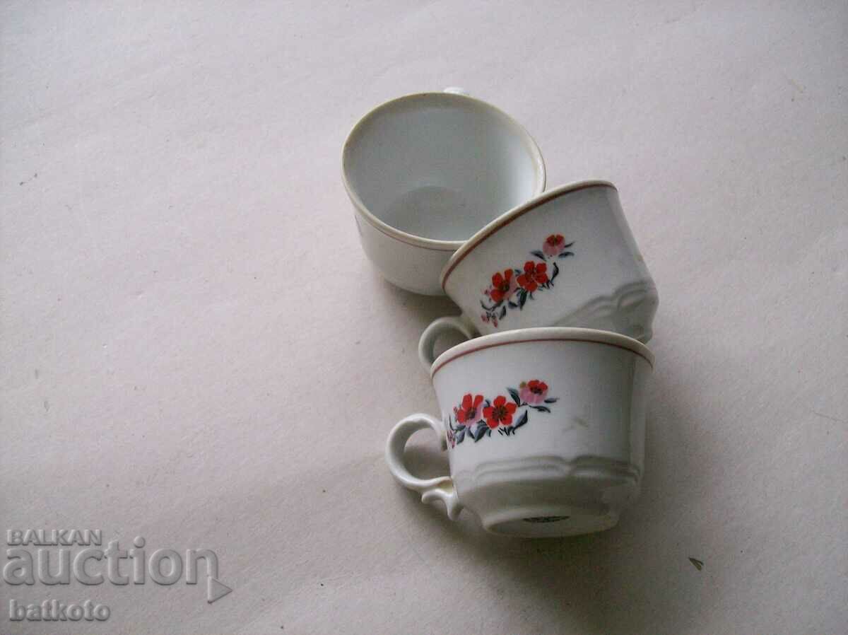 Lot Beautiful old coffee cups with price 3.00 BGN | € 1.53