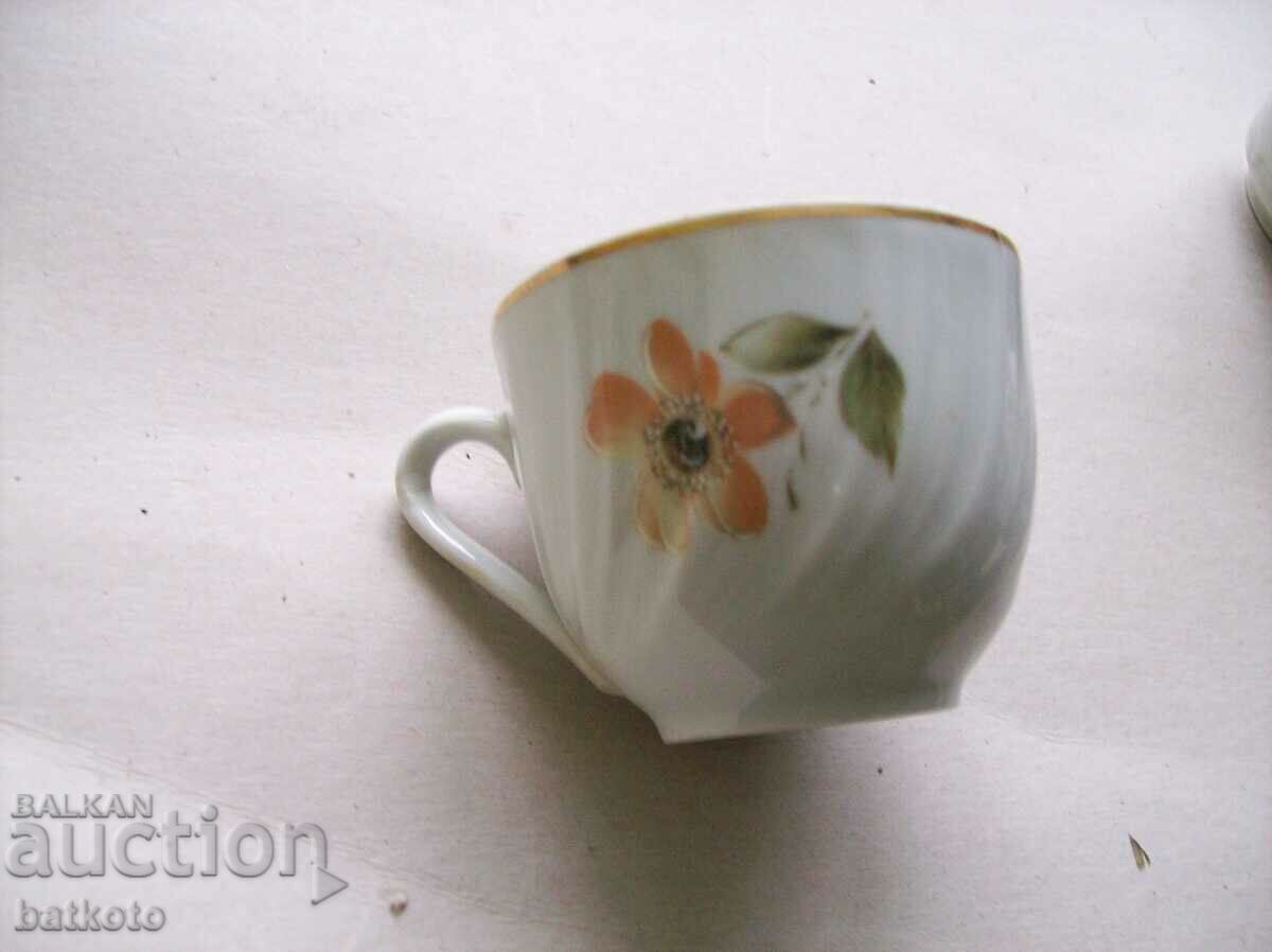 A beautiful old coffee cup