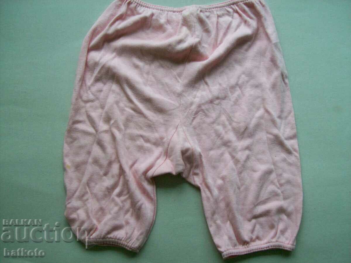 Baby's new pink panties