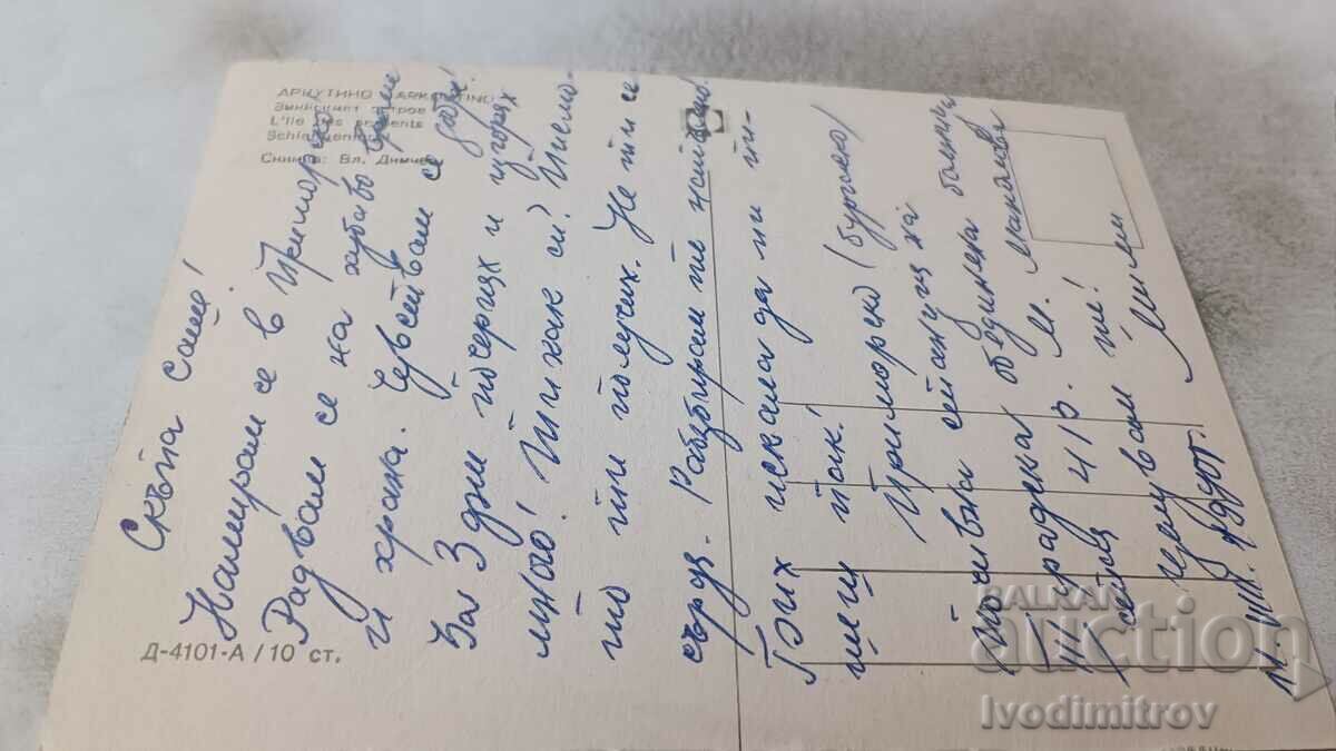 Postcard Arkutino Snake Island 1970 with price 0.85 BGN | € 0.43 Postcard Arkutino Snake Island 1970 with price 0.85 BGN | € 0.43