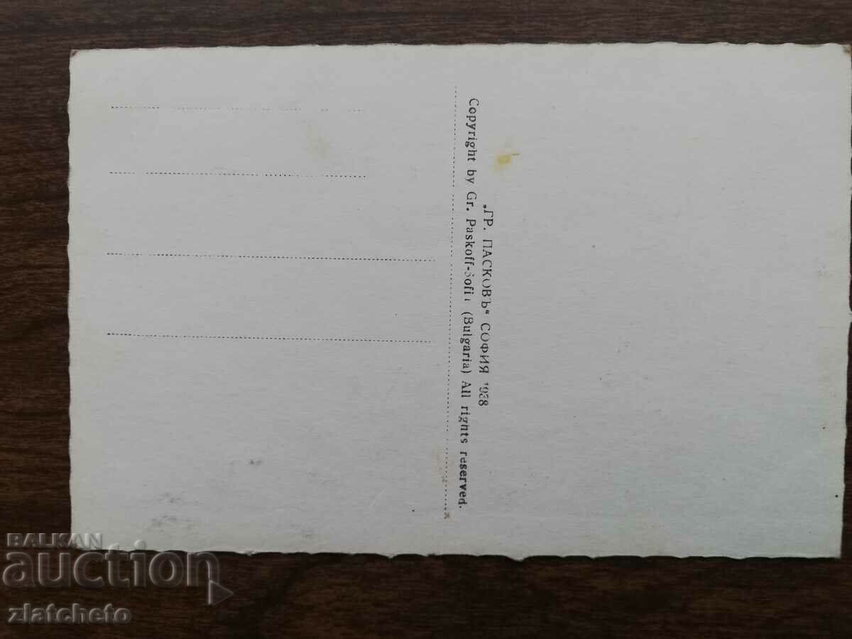 Auction  Postcard Kingdom of Bulgaria - Pleven, mausoleum