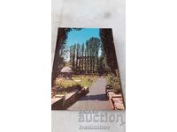 Carte poștală Bankya Parcul din fața sanatoriului pentru copii