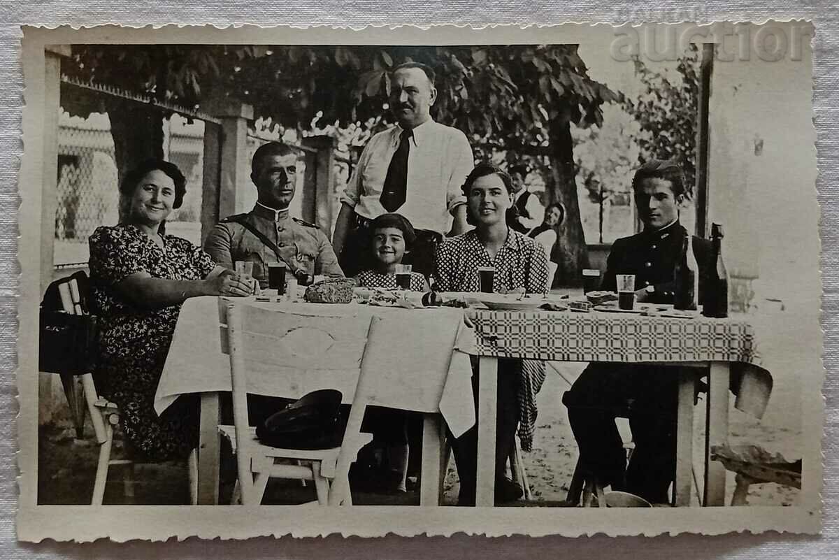 SKOPJE ESTABLISHMENT FAMILY SEPTEMBER 1941 PHOTO