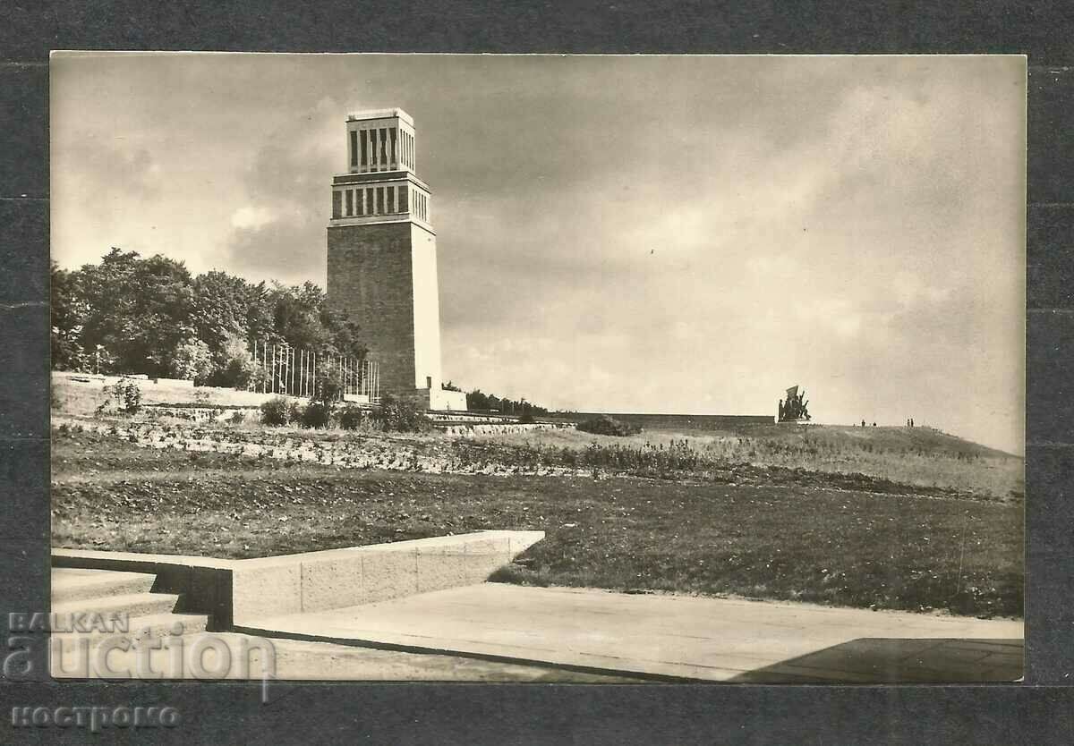 Buchenwald - DDR Old Post card - A 1515