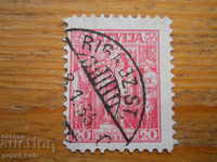 stamp - Latvia - 1934