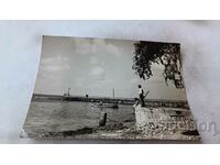 Postcard Pomorie Port 1960