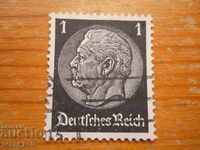 марка - Германия "Хинденбург" - 1932 г