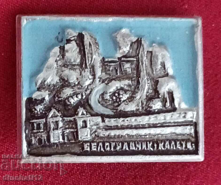 Badge. Belogradchik Belogradchik rocks Kaleto fortress