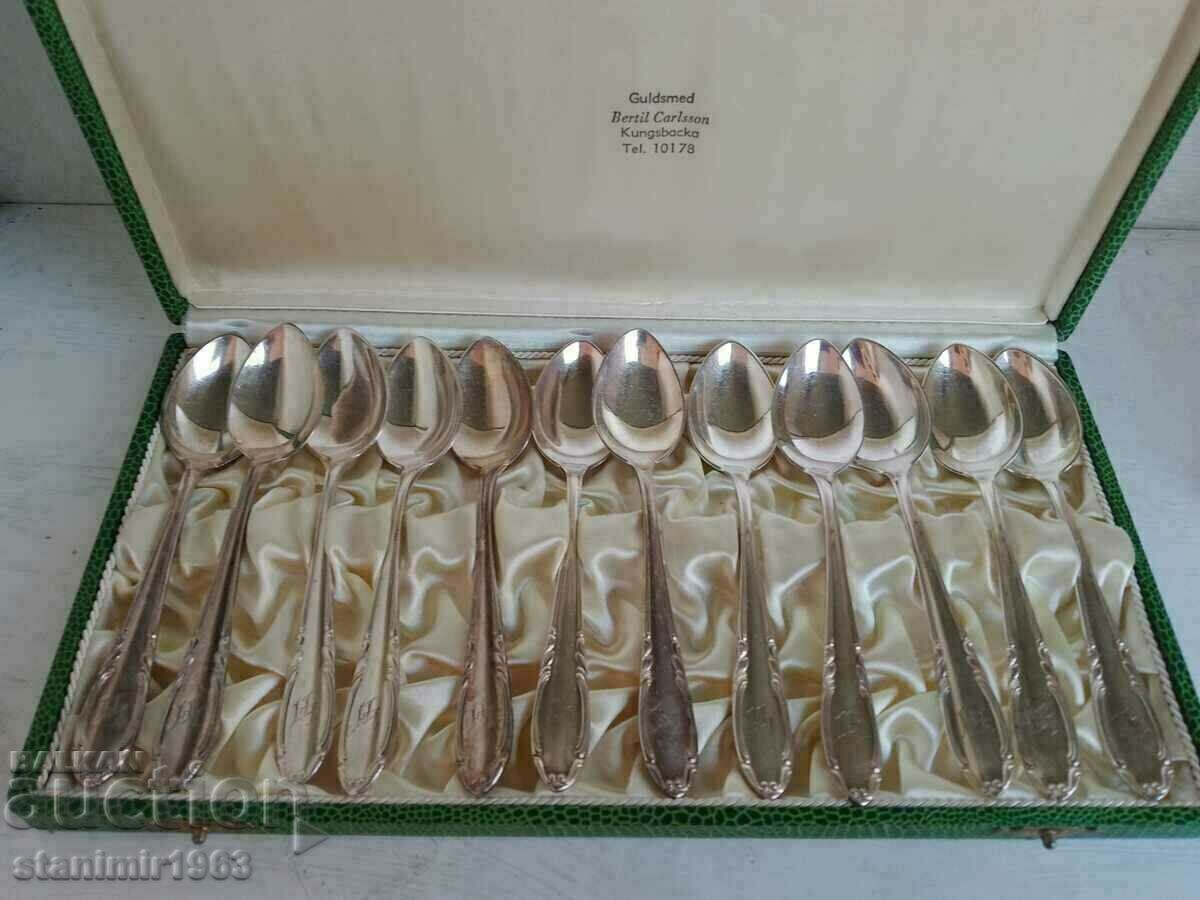 Collector's Prima NS Alp, 12 deep spoons in a box