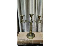 Brass candle holder