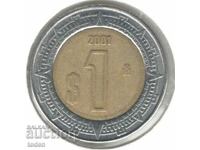 Mexic-1 Peso-2001 Mo-KM# 603