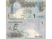 Qatar 1 Riyal 2003 Banknote #5155