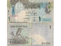 Qatar 1 Riyal 2003 Banknote #5156