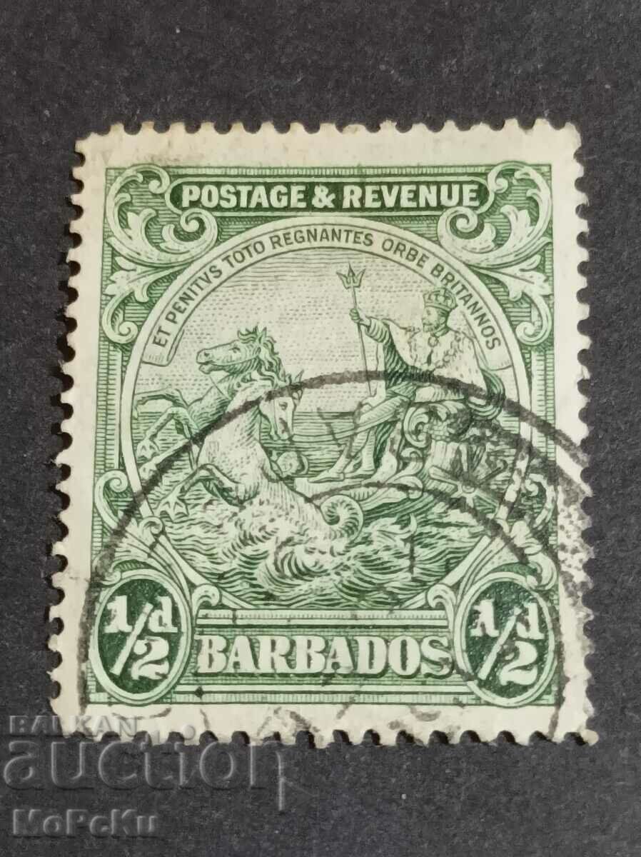Пощенска марка Барбадос
