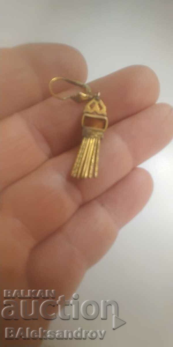 Old gold plated earrings - 5 Old gold plated earrings - 5