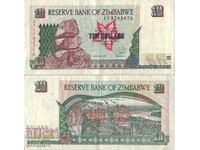 Τραπεζογραμμάτιο #5162 της Ζιμπάμπουε 10 $ 1997