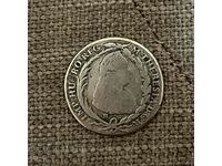 20 Kreuzer 1777 Maria Theresia silver