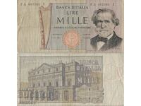 Italia 1000 Lire 1969 Bancnota #5173