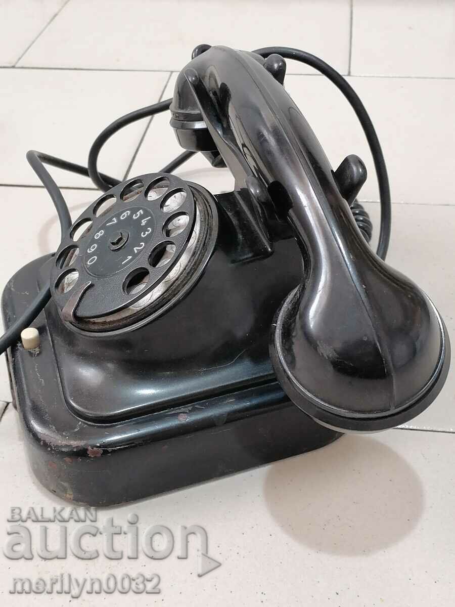 Old telephone set, Siemens telephone - 6