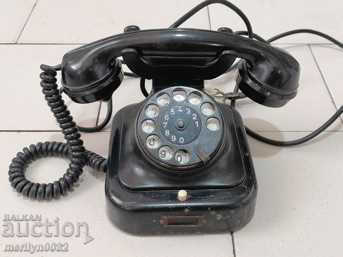 Old telephone set, Siemens telephone