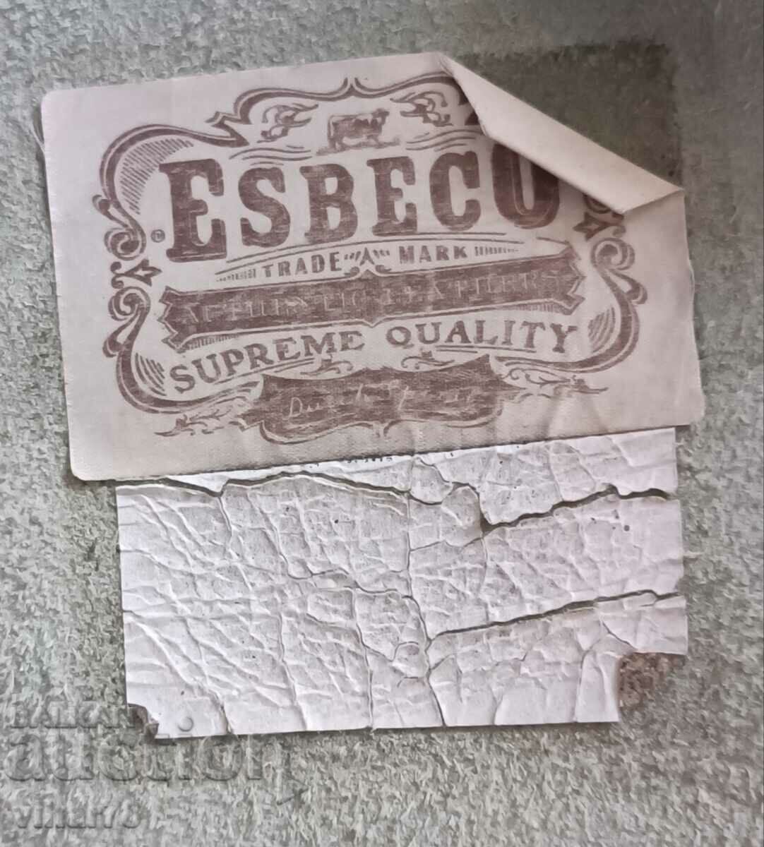 Licitație Piele de vițel-ESBECO Licitație Piele de vițel-ESBECO