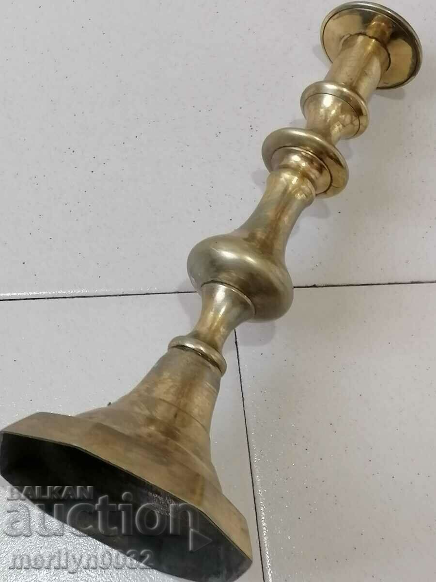 Delivery of Old Bulgarian revival candlestick candle Delivery of Old Bulgarian revival candlestick candle