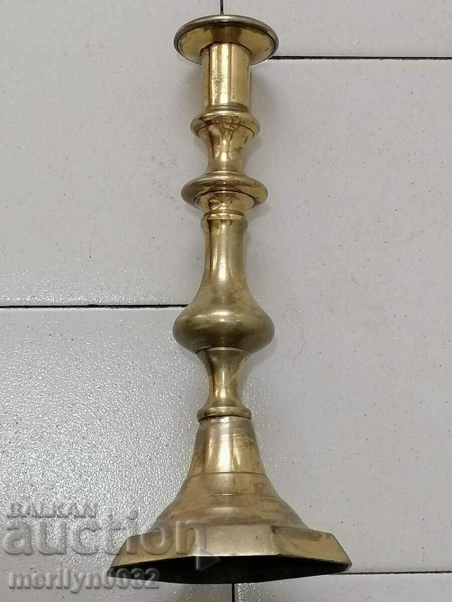 Old Bulgarian revival candlestick candle - 5 Old Bulgarian revival candlestick candle - 5