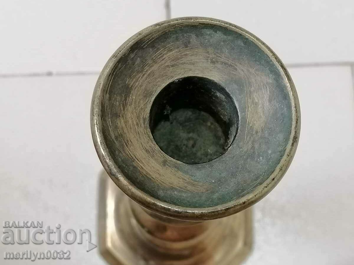 Old Bulgarian revival candlestick candle - 6 Old Bulgarian revival candlestick candle - 6