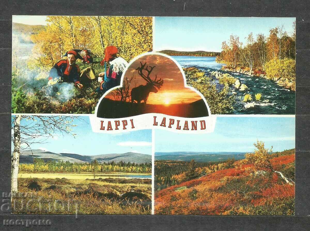 LAPLAND - Finland  Post card   - A 1549