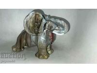 Georgi Bakardzhiev /1899-1972/ Ceramic elephant with glaze