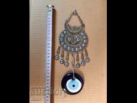 Amulet, panel, ornament BLUE EYE, very large and beautiful