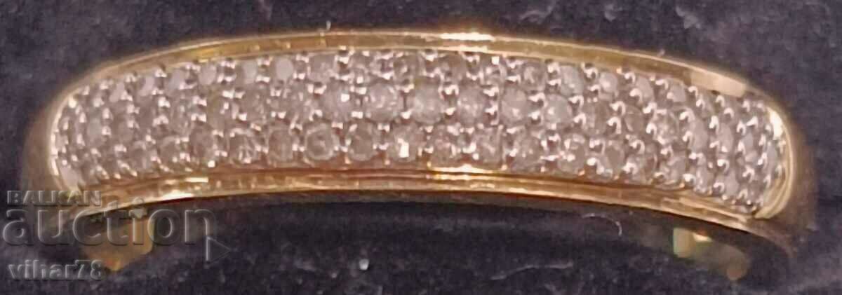 Delivery of 9K GOLD RING WITH DIAMONDS Delivery of 9K GOLD RING WITH DIAMONDS
