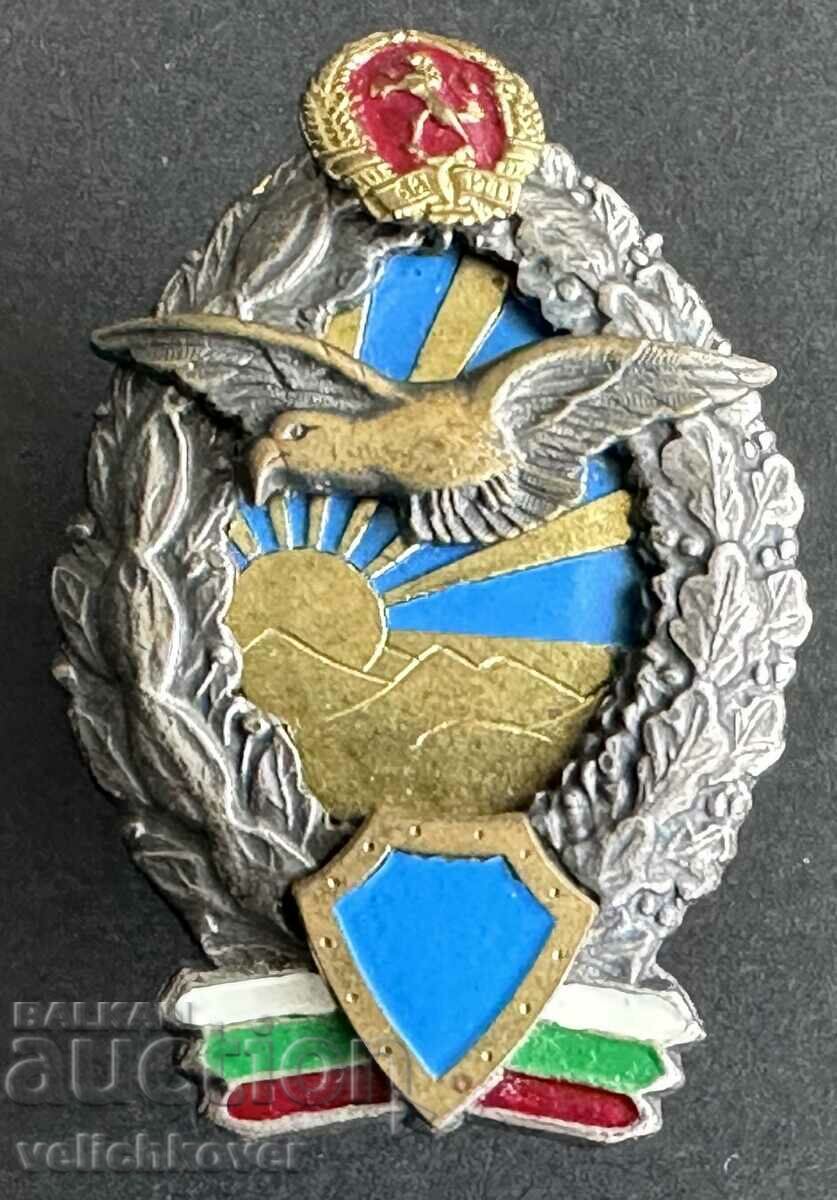36141 Bulgaria sign Military pilot non-commissioned officer without class on the shield