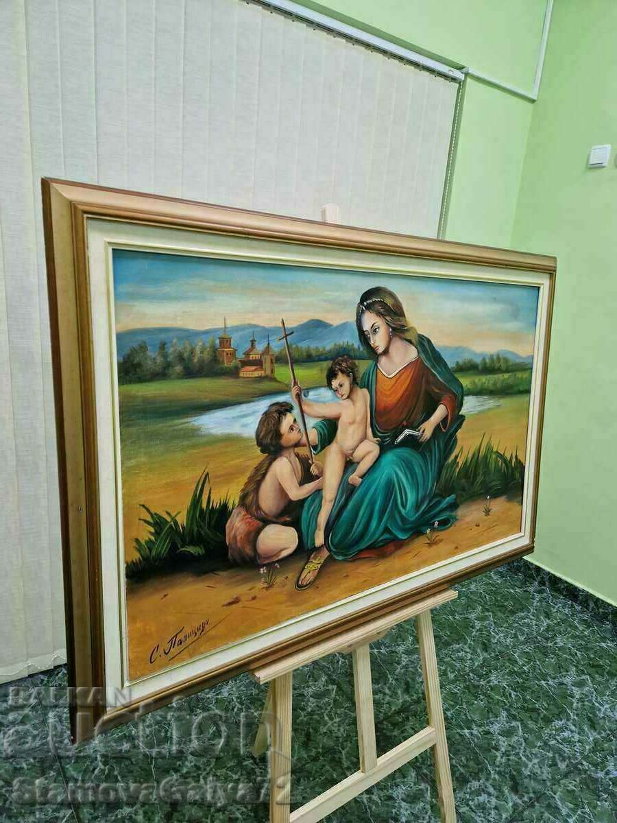 Auction A unique large antique author painting Auction A unique large antique author painting