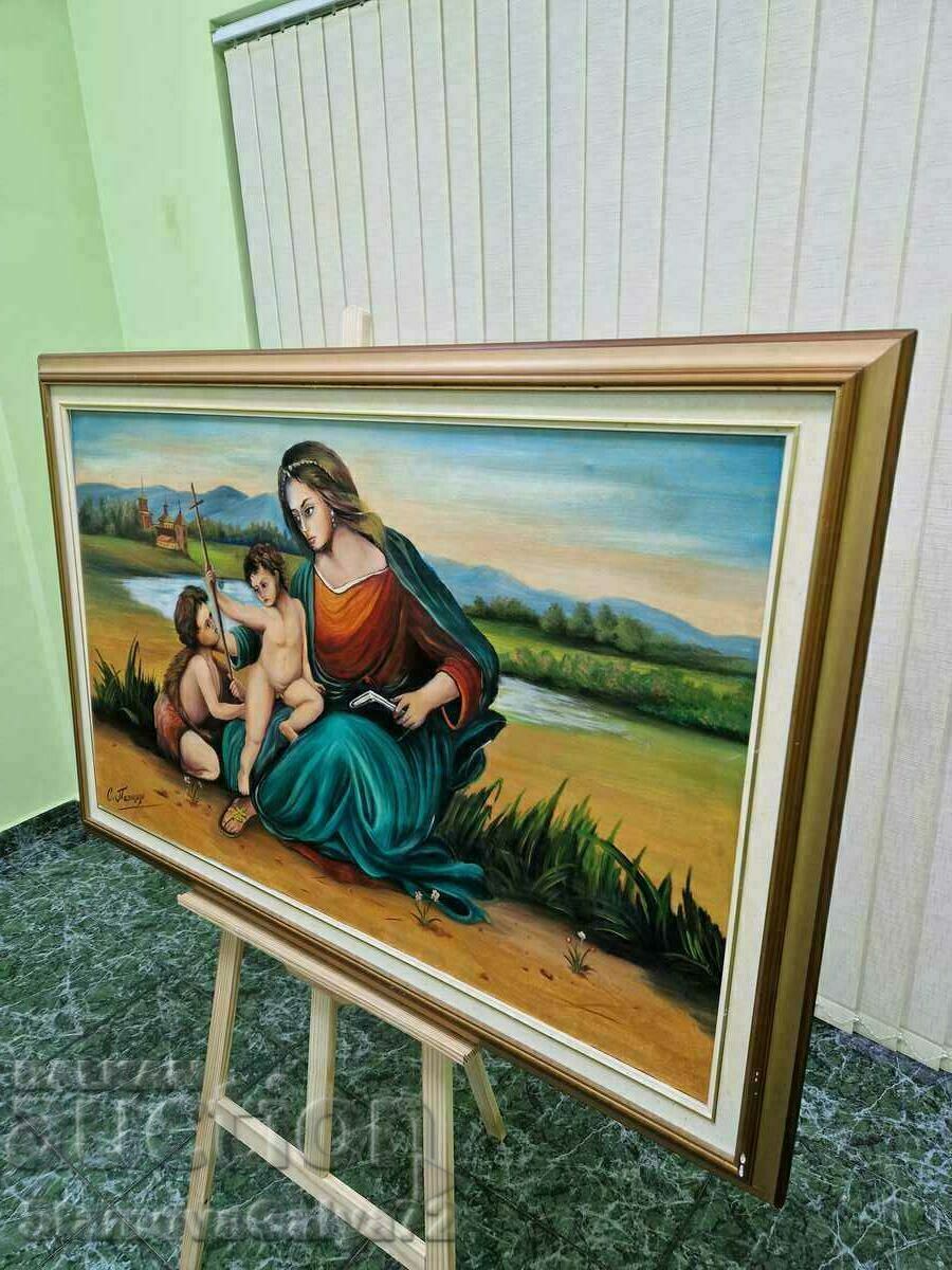 Delivery of A unique large antique author painting Delivery of A unique large antique author painting