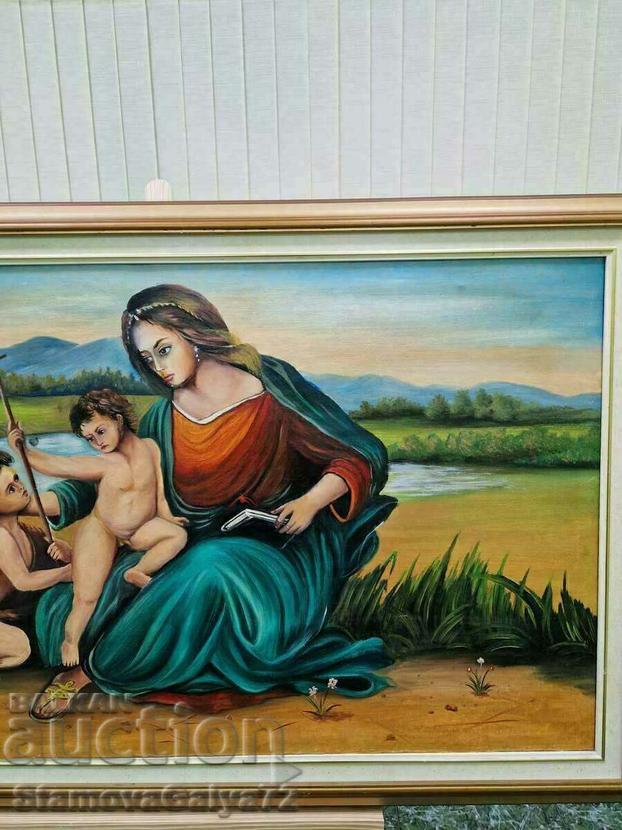 A unique large antique author painting - 6 A unique large antique author painting - 6