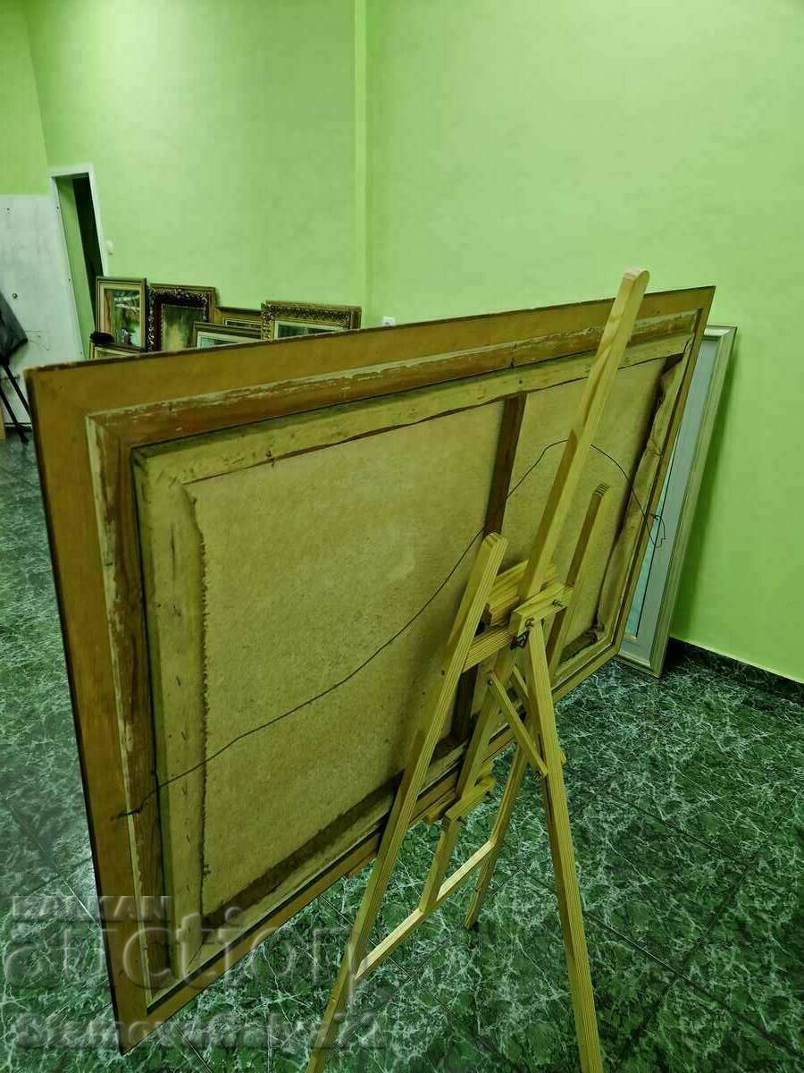 A unique large antique author painting - 7 A unique large antique author painting - 7