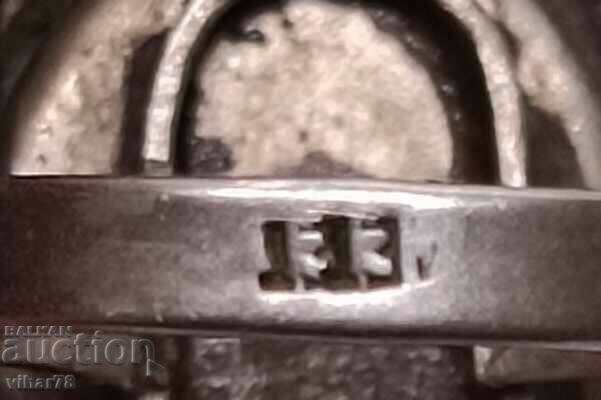 Old amber ring - 6 Old amber ring - 6