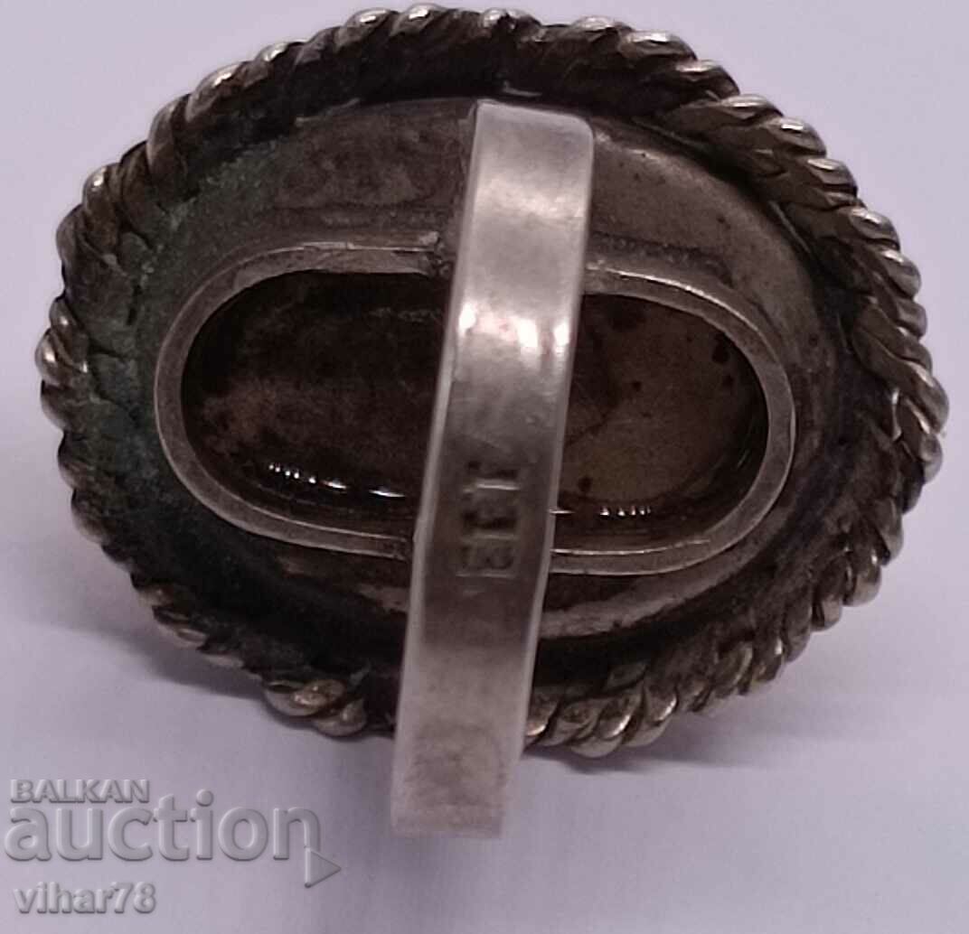 Old amber ring - 7 Old amber ring - 7