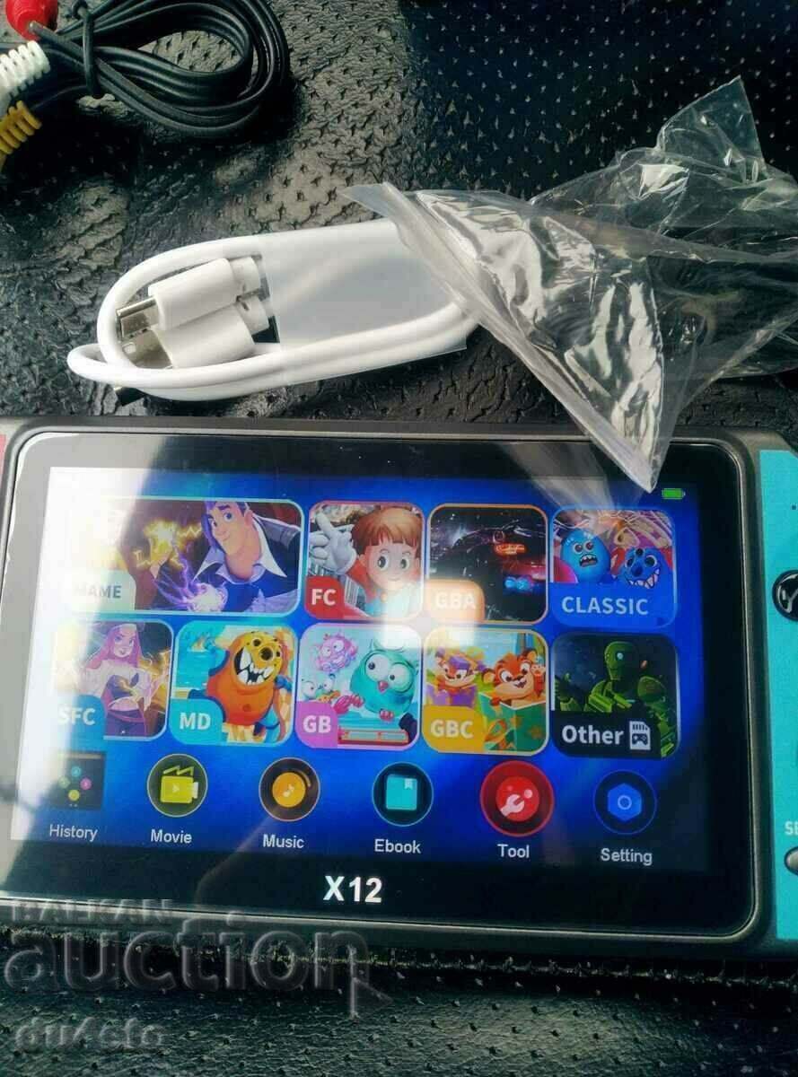 Аукцион Игра GamePlayer конзола, с включени 110 игри, преносима 5,1’