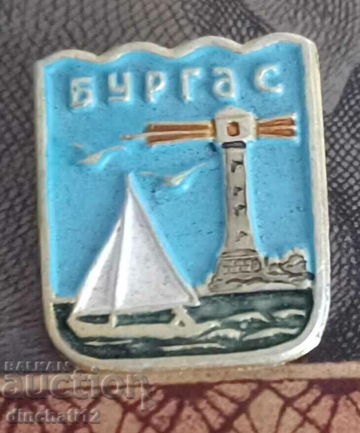 Auction Badge. Coat of arms of Burgas Bulgaria Auction Badge. Coat of arms of Burgas Bulgaria
