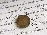 Moneda Reich - Germania - 1 Pfennig | 1923; Seria A