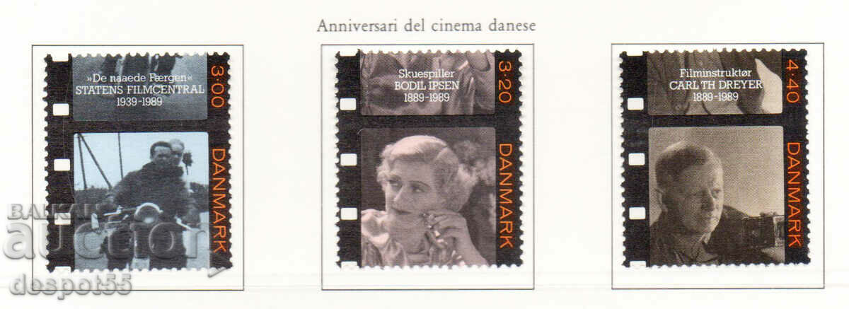 1989. Дания. 50-та годишнина на Датския филмов офис.