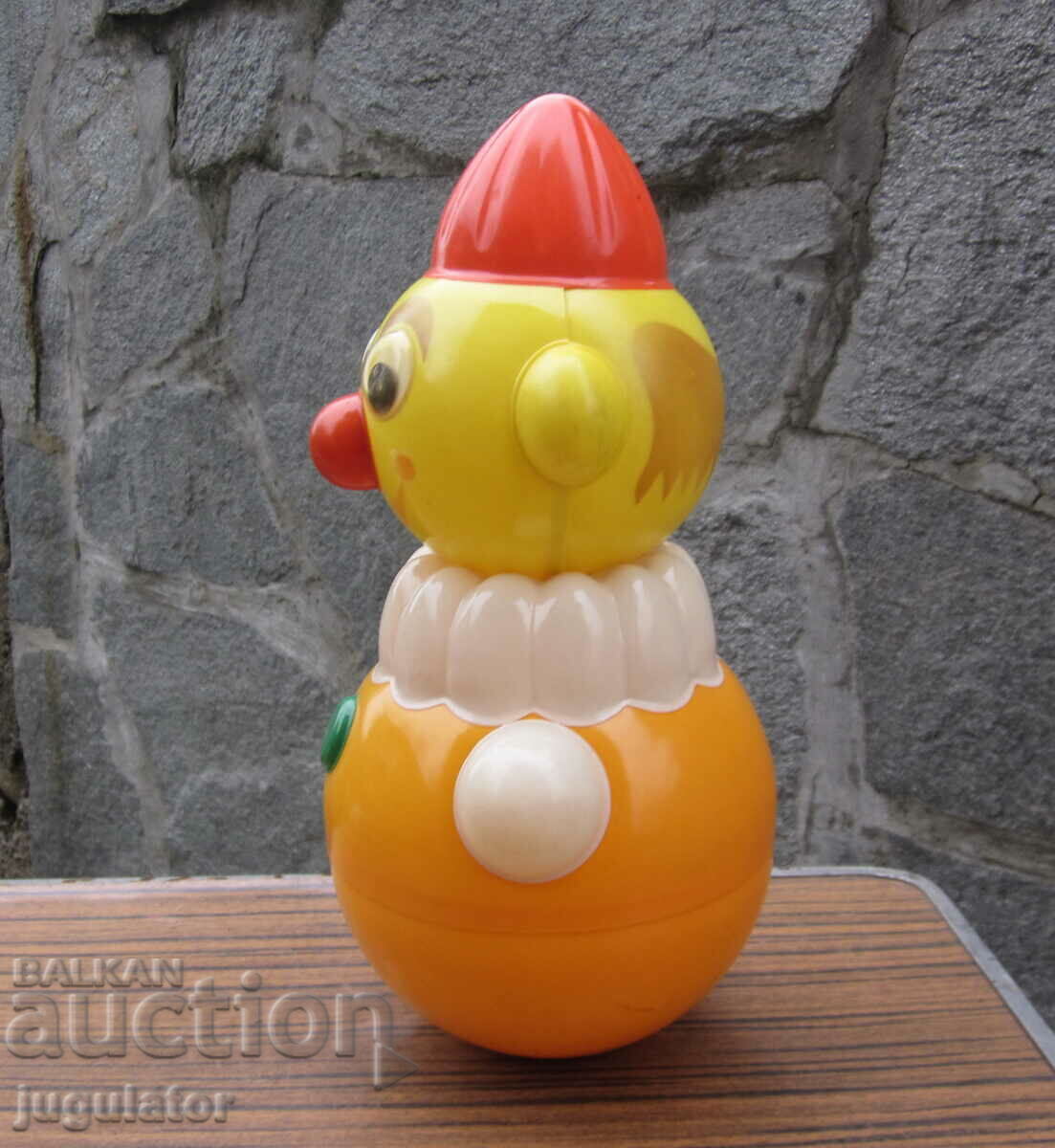 Delivery of old Russian big dwarf toy clown doll from Sotsa Delivery of old Russian big dwarf toy clown doll from Sotsa