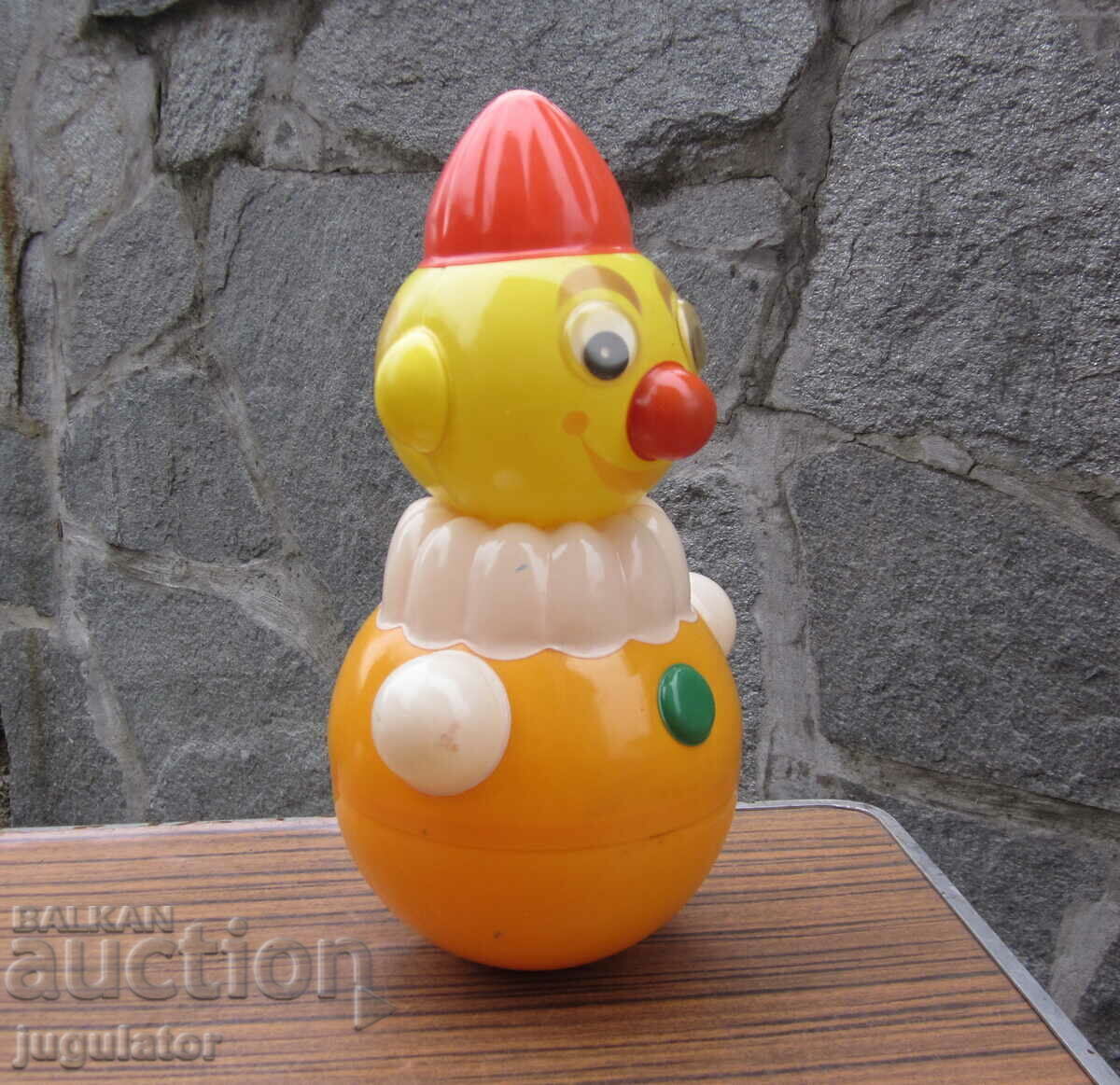 παλιά ρωσική κούκλα κλόουν μεγάλο νάνο από τη Σότσα - 5